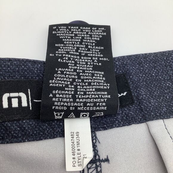 Travis Mathew Mens Golf Shorts Blue Size 32 - Picture 7 of 7